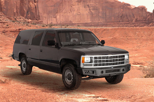 Load image into Gallery viewer, Hooke Road Steel Front Bumper for 1992-1999 Chevy Suburban Tahoe & GMC Yukon b7231s 14