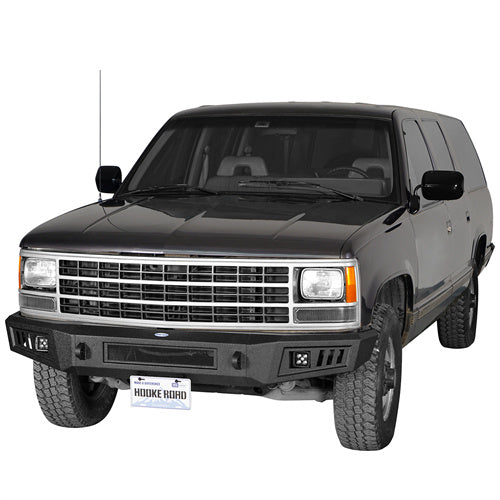 Load image into Gallery viewer, Hooke Road Steel Front Bumper for 1992-1999 Chevy Suburban Tahoe & GMC Yukon b7231s 2