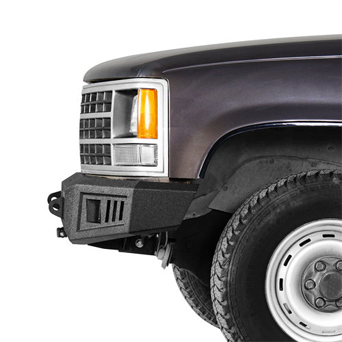 Load image into Gallery viewer, Hooke Road Steel Front Bumper for 1992-1999 Chevy Suburban Tahoe & GMC Yukon b7231s 4
