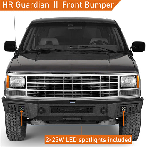 Load image into Gallery viewer, Hooke Road Steel Front Bumper for 1992-1999 Chevy Suburban Tahoe & GMC Yukon b7231s 8