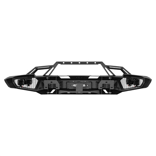 Load image into Gallery viewer, Hooke Road Front Bumper with Winch Plate for 2014-2015 Chevy Silverado 1500 b9037ab 6
