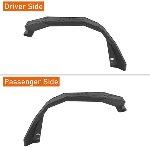 Load image into Gallery viewer, Hooke Road Aluminum Front Fender Flares for Jeep Wrangler JL 2018-2024 & Gladiator JT 2020-2024 b3076s 7