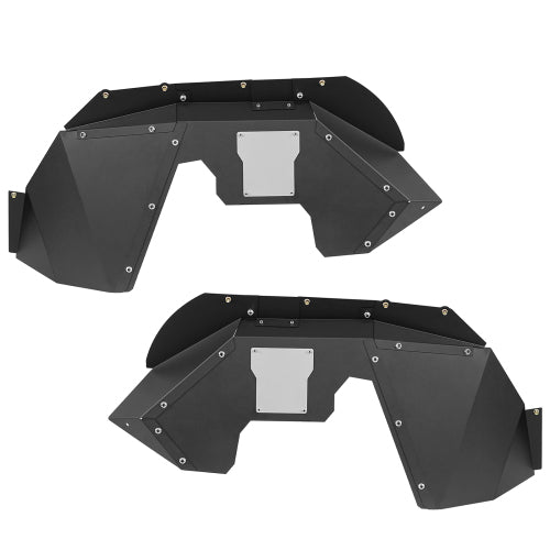 Load image into Gallery viewer, Hooke Road Aluminum Front Inner Fender Liners for 2007-2018 Jeep Wrangler JK b2117s 7