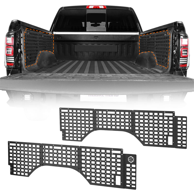 Load image into Gallery viewer, Bed Side MOLLE Panels for 07-18 Chevy Silverado & GMC Sierra 1500 Hooke Road b9469 1