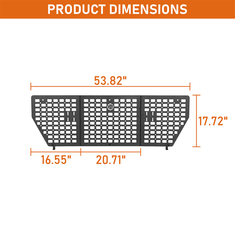 Load image into Gallery viewer, Hooke Road 2015-2022 Chevy Colorado & GMC Canyon Front Bed MOLLE Panel b9124s 5