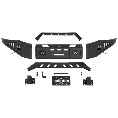Load image into Gallery viewer, Hooke Road Front Bumper for 2006-2009 Ram 2500 3500 with Winch Plate b6482 6