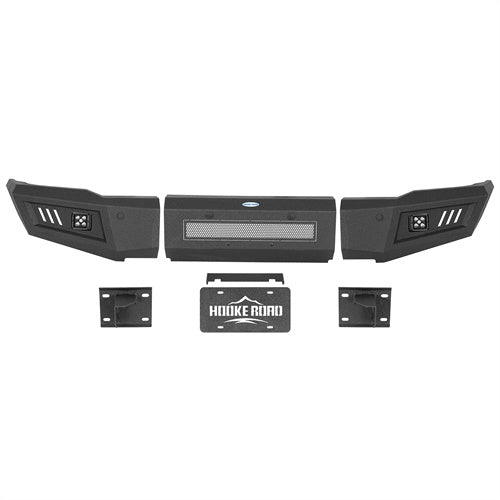 Load image into Gallery viewer, Hooke Road Front Bumper for 2015-2019 Chevy Silverado 2500HD 3500HD b9533 5