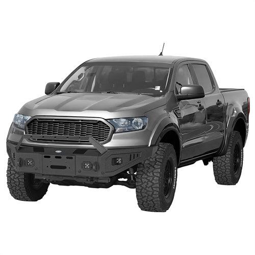 Load image into Gallery viewer, Hooke Road Front Bumper for Ford Ranger 2019-2023 with Winch Plate b8805 2