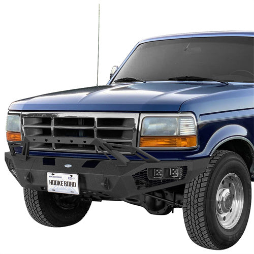 Load image into Gallery viewer, Hooke Road Front Bumper for 1992-1996 Ford Bronco F-150 F-250 F-350 b8544 2