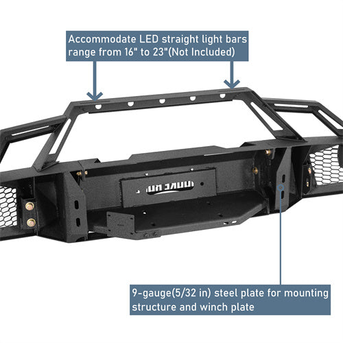 Load image into Gallery viewer, Hooke Road Front Bumper for 1992-1996 Ford Bronco F-150 F-250 F-350 b8544 6