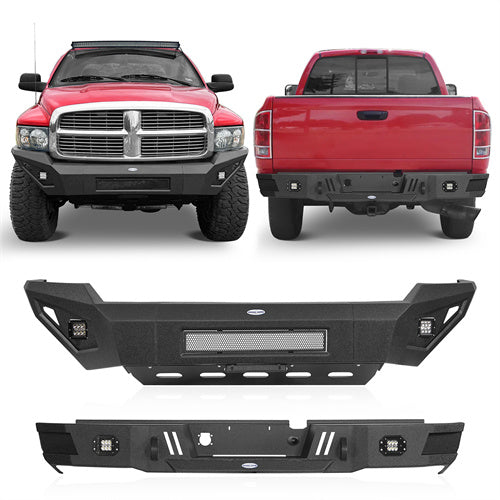 Load image into Gallery viewer, Front & Rear Bumper for 2003-2005 Ram 2500 3500 b64616463 1