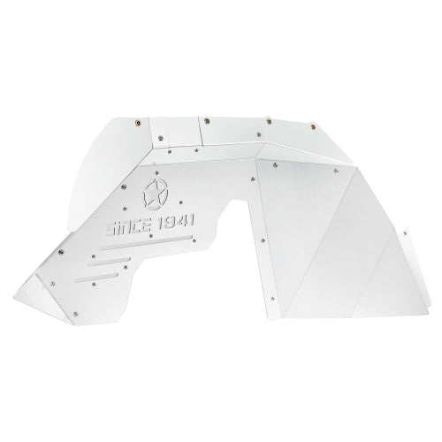 Load image into Gallery viewer, Hooke Road Jeep JK Front Wheel Well Liners Inner Liner for 2007-2018 Jeep Wrangler JK b2111s 5
