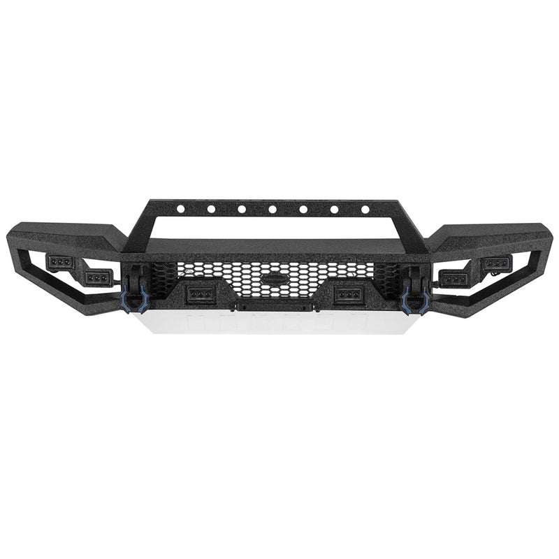 Load image into Gallery viewer, Full-Width Front Bumper for 2018-2026 Jeep Wrangler JL & Gladiaotr JT Hooke Road b3107s 4