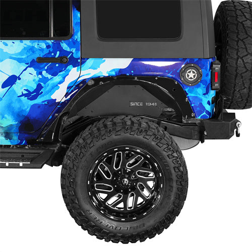 Load image into Gallery viewer, Hooke Road Jeep JK Inner Fender Liners Front & Rear Aluminum b2121s 3