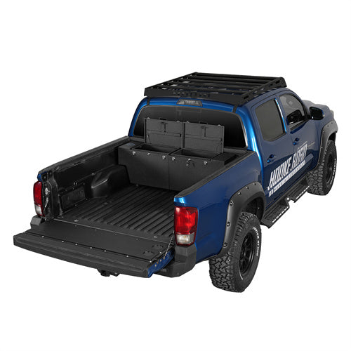 Load image into Gallery viewer, Hooke Road Tool Box Lockable Storage Boxes for Tacoma & Chevy Colorado GMC Canyon b9919s 3