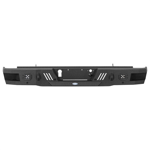 Load image into Gallery viewer, Hooke Road Rear Bumper for 2011-2019 Chevy Silverado & GMC Sierra 2500/3500HD b9530 3