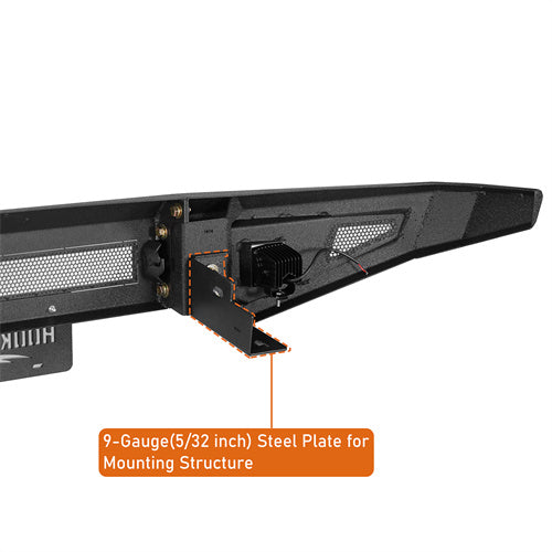 Load image into Gallery viewer, Hooke Road Steel Front Bumper for 1988-1998 Chevy C/K 1500 2500 3500 & GMC Sierra 1500 2500 3500 b9081 11
