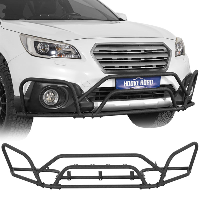Load image into Gallery viewer, Hooke Road Steel Tube Front Bumper Guard for 2015-2019 Subaru Outback b4769 1