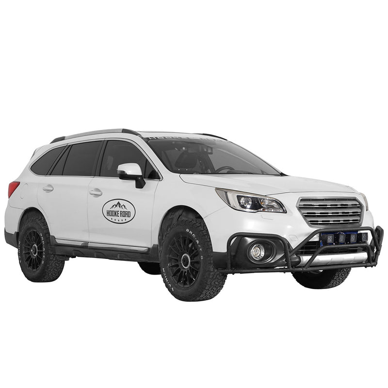 Load image into Gallery viewer, Hooke Road Steel Tube Front Bumper Guard for 2015-2019 Subaru Outback b4769 3