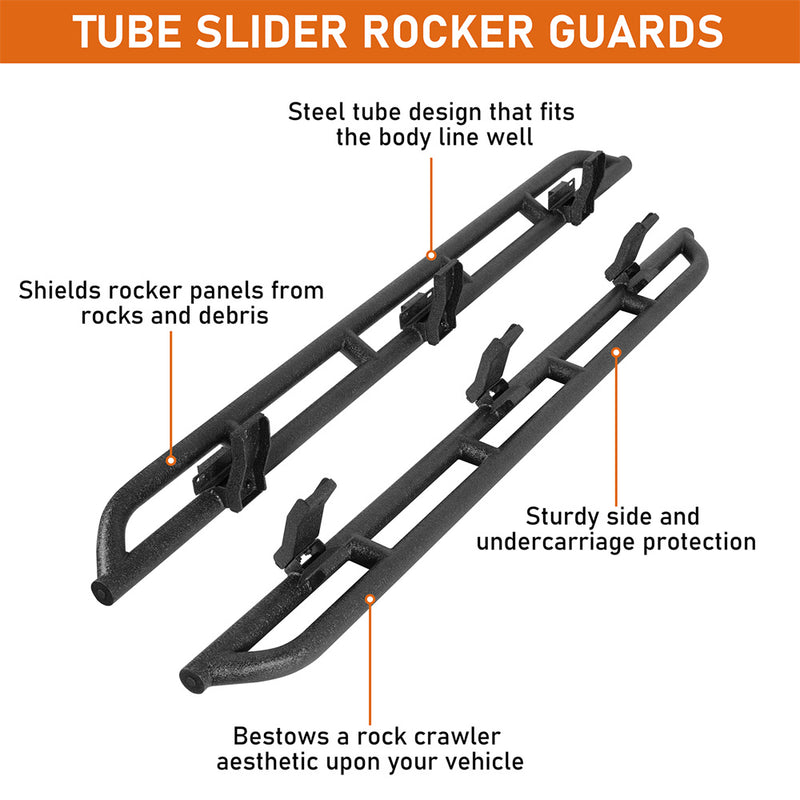 Load image into Gallery viewer, Rock Slider for 2004-2009 Dodge Durango & 2007-2009 Chrysler Aspen b6850s 7