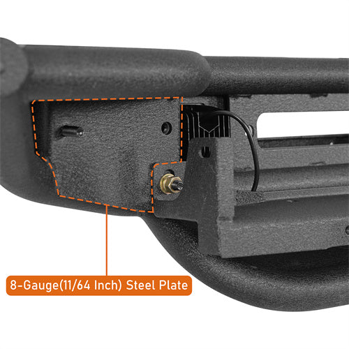 Load image into Gallery viewer, Hooke Road Jeep JL Front Bumper  for 2018-2024 Jeep Wrangler JL & Gladiator JT b3082 11