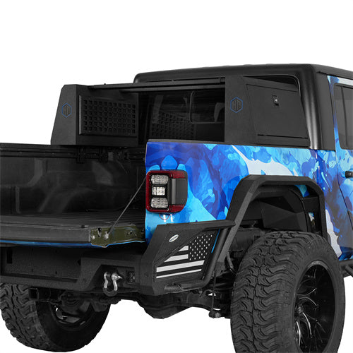 Load image into Gallery viewer, Hooke Road Universal Topsider Truck Tool Boxes w/ 2 Adjustable Crossbars b9916s 3