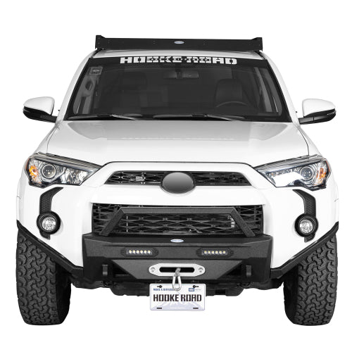 Load image into Gallery viewer, Hooke Road 2014-2024 Toyota 4Runner Front Bumper w/LED Spotlight b9809s 6