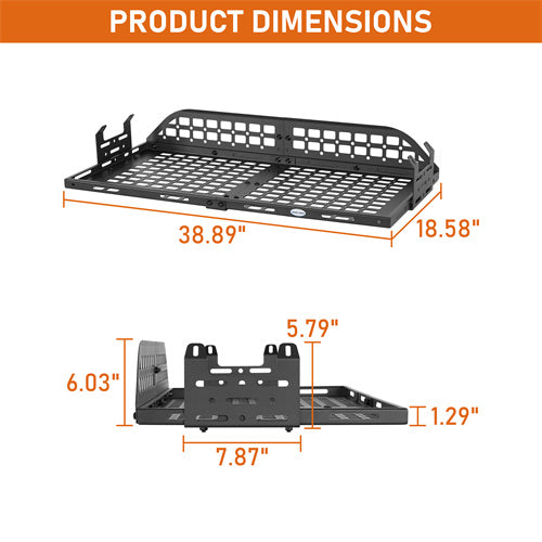 Load image into Gallery viewer, Hooke Road Interior Cargo Rack for 2010-2023 Lexus GX460 b4600s 5