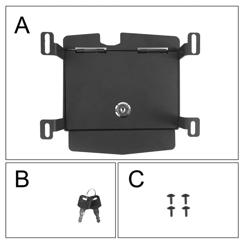 Load image into Gallery viewer, Console Safty Lock Box for 2018-2026 Jeep Wrangler JL & Gladiator JT mmr32200 5