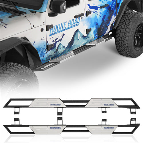 Load image into Gallery viewer, Hooke Road Jeep Gladiator Side Steps for 2020-2025 Jeep Gladiator JT b7023s 1