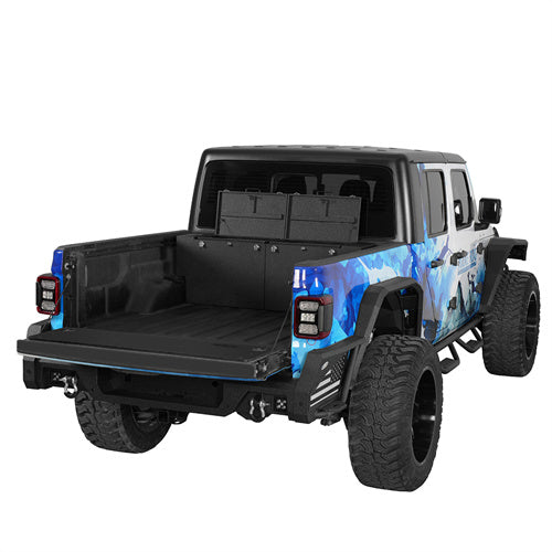 Hooke Road 2020-2025 Jeep Gladiator Tool Box Lockable Storage Box b7026s 3