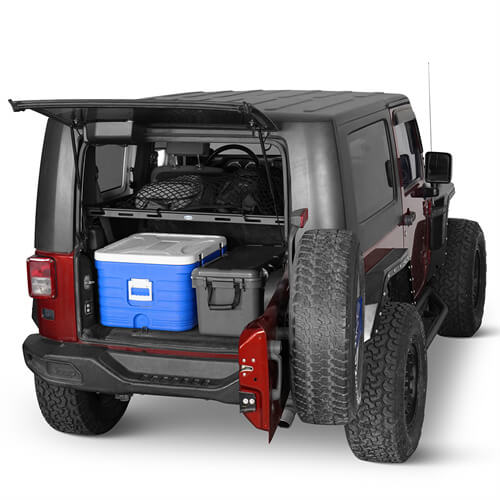 Load image into Gallery viewer, Jeep JK Interior Cargo Basket Storage For 2-Door Jeep Wrangler Parts - Hooke Road b20996s 4