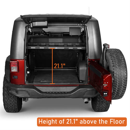 Load image into Gallery viewer, Jeep JK Interior Cargo Basket Storage For 2-Door Jeep Wrangler Parts - Hooke Road b20996s 6