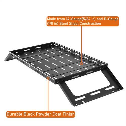 Load image into Gallery viewer, Jeep JK Interior Cargo Basket Storage For 2-Door Jeep Wrangler Parts - Hooke Road b20996s 9