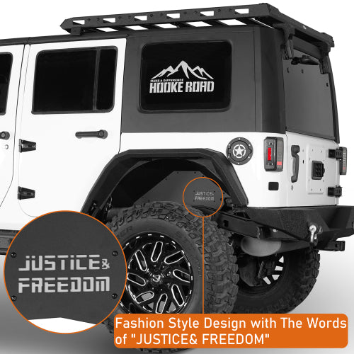 Load image into Gallery viewer, Hooke Road Jeep JK Rear Inner Fender Liners for 2007-2018 Jeep Wrangler JK b2116s 10