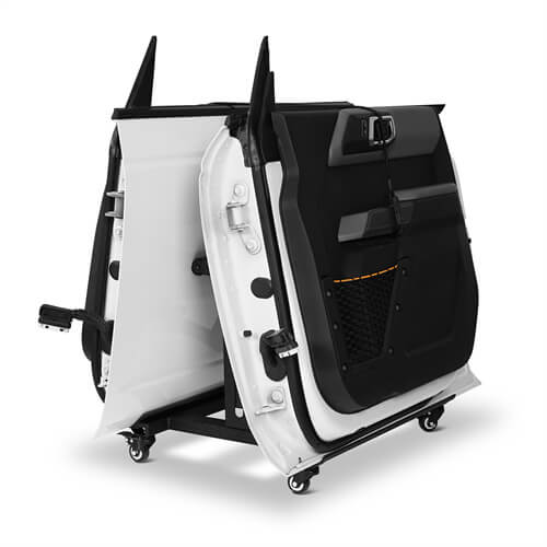Load image into Gallery viewer, Door Storage Rack Cart Fits For 2 Doors 97-23 Jeep Wrangler TJ JK JL Gladiator JT & 21-23 Ford Bronco - HookeRoad b1033 6