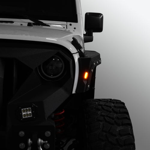 Load image into Gallery viewer, Jeep Wrangler JK Fender Flares 2007-2018 2-Door - Hooke Road