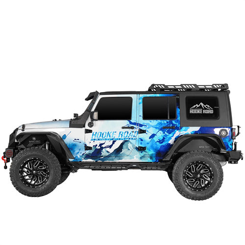 Load image into Gallery viewer, Hooke Road Jeep JK Front Inner Fender Liners for 2007-2018 Jeep Wrangler JK b2113s 4