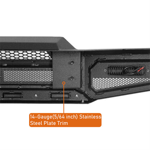 Load image into Gallery viewer, Jeep Wrangler JL Front Bumper Gladiator JT Front Bumper 4x4 Jeep Parts - Hooke Road b3065 13