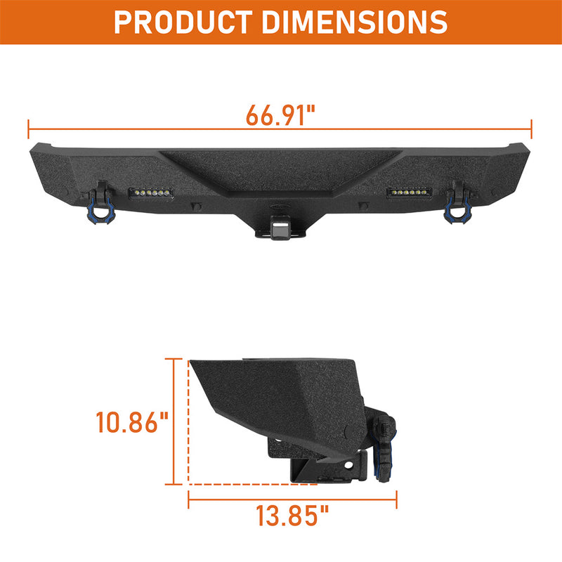 Load image into Gallery viewer, Hooke Road Front Bumper / Rear Bumper / Side Steps(18-26 Jeep Wrangler JL 4-Door)