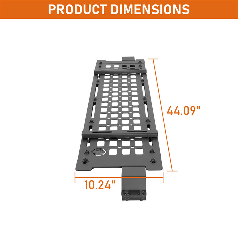 Load image into Gallery viewer, 2018-2026 Jeep JL 4-Door Hardtop Trunk MOLLE Panel Utility Rack Hooke Road 5