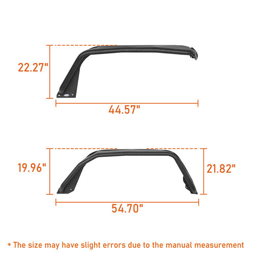 Load image into Gallery viewer, Hooke Road Jeep JT Flux Tube Fender Flares for 2020-2024 Jeep Gladiator JT b7021ab 7