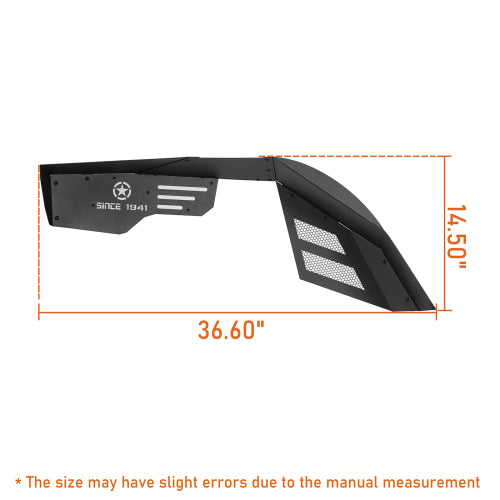 Load image into Gallery viewer, Hooke Road  Jeep TJ Front Wheel Well Liners Front Inner Fender Liner for 1997-2006 Jeep Wrangler TJ b1034s  7