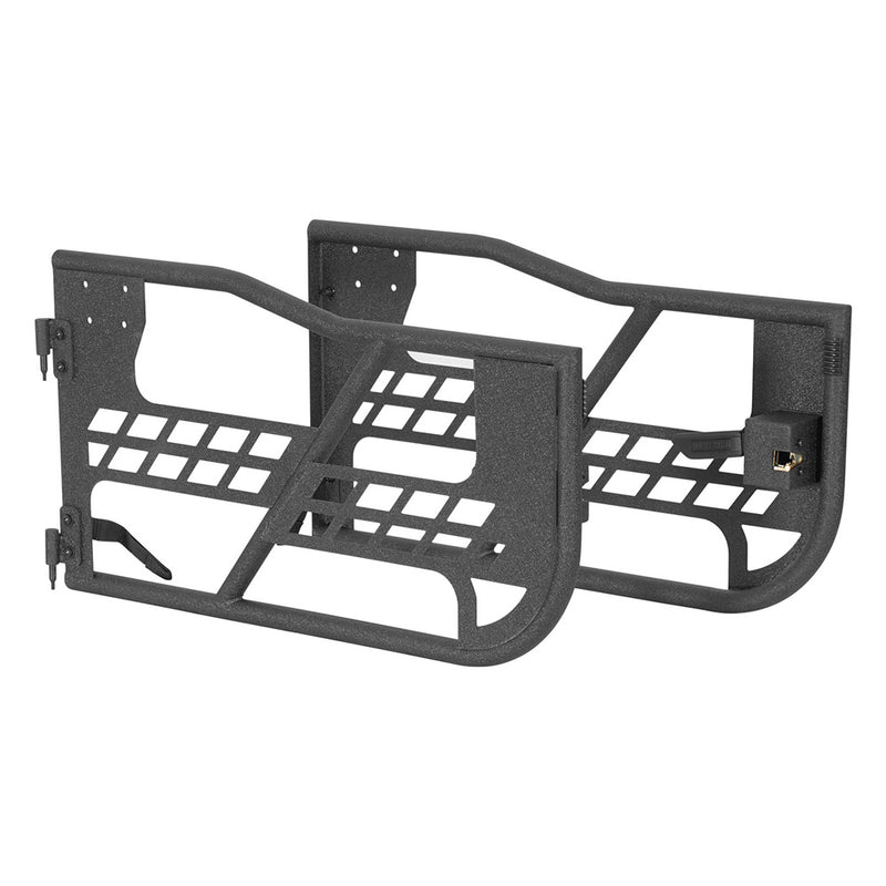 Load image into Gallery viewer, Hooke Road 2-Door Jeep Wrangler JK JKU Tube Doors with Rubber Pads b2016a 4