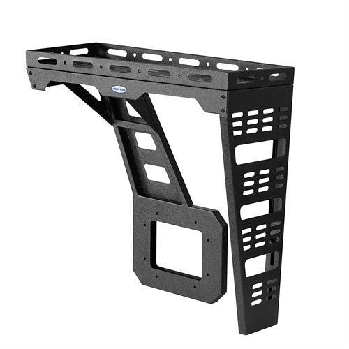 Load image into Gallery viewer, 2007-2018 Jeep Wrangler JK Rear Cargo Basket Rack 4x4 Jeep Parts - Hooke Road b2098s 7