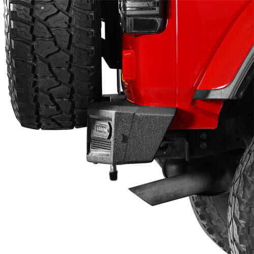 Load image into Gallery viewer, 2018-2024 Jeep Wrangler JL Rear Bumper Aftermarket Bumper 4x4 Parts - Hooke Road b3066 3