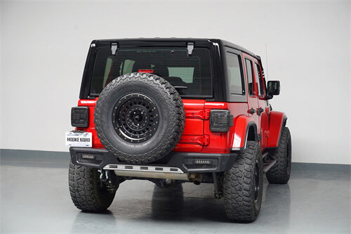 Load image into Gallery viewer, 2018-2024 Jeep Wrangler JL Rear Bumper Aftermarket Bumper 4x4 Parts - Hooke Road b3066 5