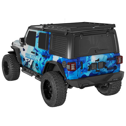 Load image into Gallery viewer, Hooke Road 2018-2025 Jeep Wrangler JL Front & Rear Fender Flares Kit 4 Pcs b3087 4