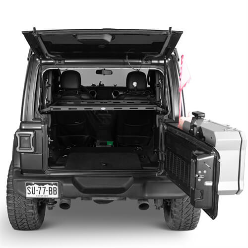 Load image into Gallery viewer, 2018-2024 Jeep Wrangler JL Interior Cargo Rack 4x4 Jeep Parts - Hooke Road b3061s 3