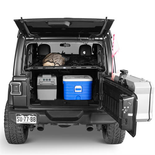 Load image into Gallery viewer, 2018-2024 Jeep Wrangler JL Interior Cargo Rack 4x4 Jeep Parts - Hooke Road b3061s 7